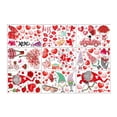 thumbnail image 2 of PEONAVET Hearts-Shape Valentine's Day Window Clings for Valentine's Decoration Wedding Party Birthday Party Supplies, 2 of 7