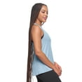 thumbnail image 2 of Expert Brand USA-Made Women's MoCA Cotton Blend Racerback Tank Top, Dusty Blue, Small, 2 of 5