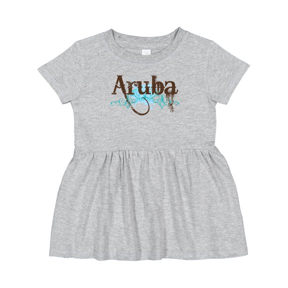 Inktastic Aruba Girls Baby Dress