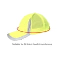 thumbnail image 2 of Gorra Reflectante Plegable Para Exteriores, Gorra Deportiva Transpirable De Malla, Gorra De Béisbol, Gorra De Construcción De Seguridad Visible Vogacara AP007768-02, 2 of 6