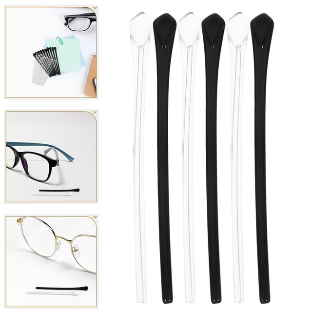 BESTYASH 10 Paires de Remplacements de Bras de Lunettes TPR pour Style Vintage Usage Quotidien Rentrée des Classes