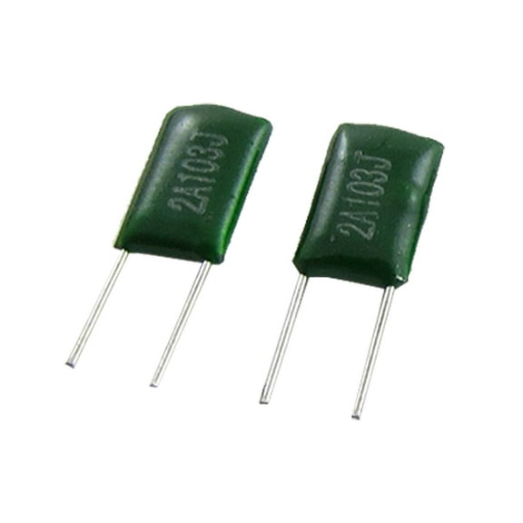 Unique Bargains 100 Pcs 100V 0.01uF 10000pF Polyester Film Capacitor