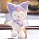 thumbnail image 1 of Sanrios-Llavero de peluche Kawaii de Hello Kitty, accesorio colgante de juguete de dibujos animados con pomppurin y melodía para muñeco de Cinnamoroll KuromiKuromi Fivean Toy model, 1 of 2