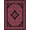 Pink, Pattern 1, variant on ODIKA Pink Leopard Print Symmetrical Repeat Contrasting Border Flannel Non-Slip Chair-Friendly for Home Office, Gaming Room, Under Desk