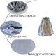 thumbnail image 2 of Bolsas de satén GONGKANGYUAN para extensiones de cabello y pelucas, 12 unidades, 2 of 7