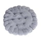 thumbnail image 3 of Cojín redondo para silla, decorativo, moderno, grueso, para decoración del hogar Gris claro, 3 of 9
