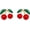 Cherry, variant on Fruit Stud Earrings for Women Dainty Tiny Fruit Stud Earrings Avocado Earrings Cute, Style Z3031