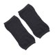 thumbnail image 2 of 1 par de rodilleras de cachemira cálidas y cortas, cómodas y suaves, rodilleras cálidas de invierno para mujeres mayores, gris oscuro, 2 of 9