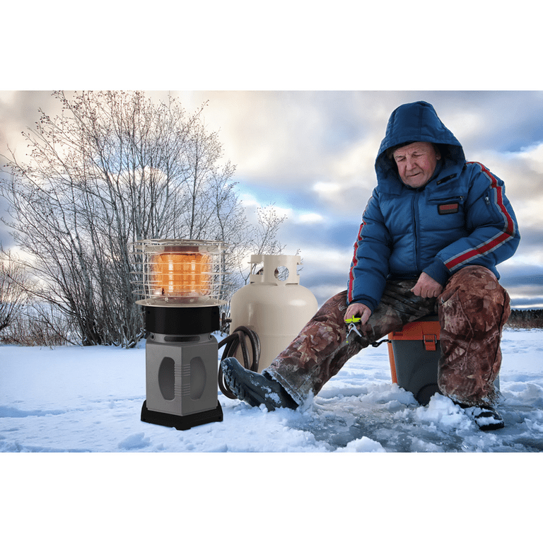 10K BTU Dyna-Glo HeatAround360 - Black - Walmart.com