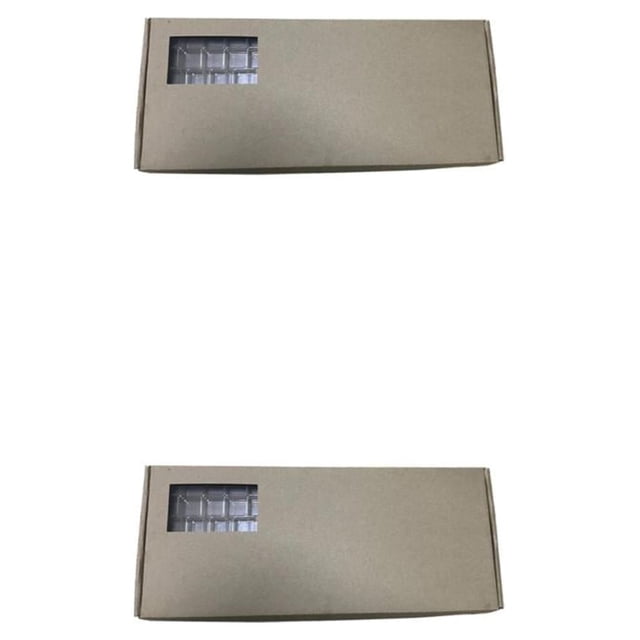 sweethay Vitrina de plástico reutilizable para teclas, escaparate de estilo único, caja de colección transparente, compatibilidad con 2 2 capas Estilo D 2Conjunto