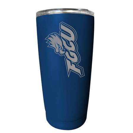

Florida Gulf Coast Eagles Etched 16 oz Stainless Steel Tumbler (Navy)