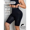 thumbnail image 3 of Athlemo High Waist Shapewear Shorts, Tummy Control & Butt Lifting Mid-Thigh Shaper for Women, 3 of 5