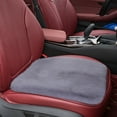 thumbnail image 5 of Warm Plush Car Seat Cushion for Winter Cold Protection, Soft Fleece Cover with Non-Slip Design, Universal Fit for Sedans, SUVs, and MPVs, 5 of 5