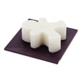 thumbnail image 5 of Unique Bargains 1 Pc Waterproof Soap Holder Trapezoid Purple Soap Holder for Bathroom 3.54"x3.54"x0.51", 5 of 6