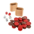 thumbnail image 4 of Hey Play 80-HCH-BK 15 x 22 in. Wood Backgammon Board Game, 4 of 4