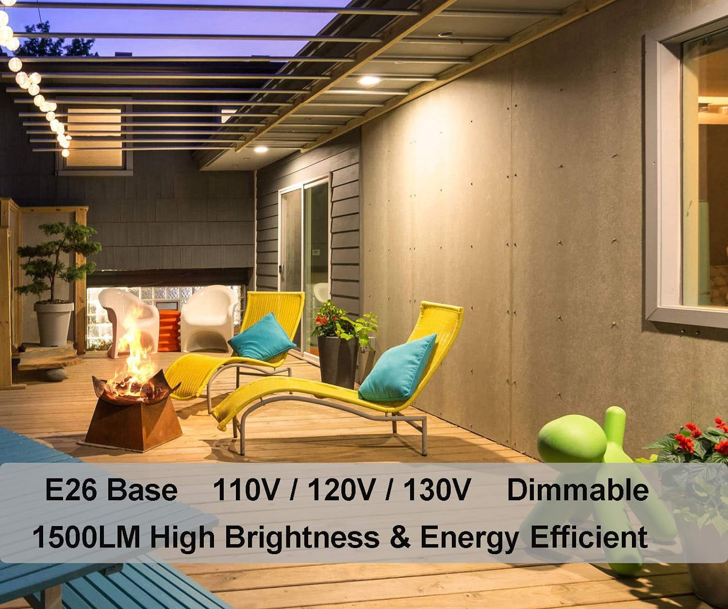 4PCS Par38 Halogen 80W 120V Dimmable, Long Lifespan E26 Par38 Light Bulb with 2800K Warm White for Indoor/Outdoor