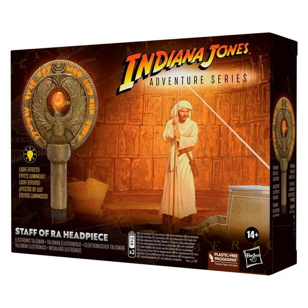 Indiana Jones Adventure Series: El Baston De Ra Talisman Electronico Hasbro F8033
