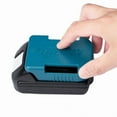 thumbnail image 6 of 5Packs Tool Mount Storage Bracket For Makita/Bosch/Dewalt/Milwaukee 18V Li-ion Battery Tool Machine Drill Holder Slots Stand, 6 of 7