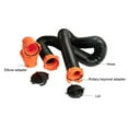thumbnail image 4 of Kit de Tuyau d'Égout pour Véhicule Récréatif, Matériau PP Résistant, Tuyau Détachable avec Raccord Pivotant de 90° pour Véhicule Récréatif, Kit de Tuyau de Vidange, 4 of 7