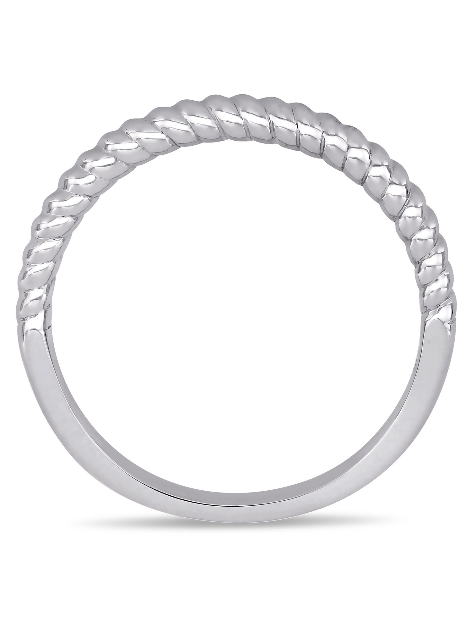 Everly Women's 14k White Gold Wedding Ring