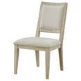 thumbnail image 5 of Trofello Cushioned Dining Side Chair White Washed (Set of 2), 5 of 13