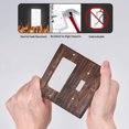 thumbnail image 5 of Sdmnsg-T Rustic Barn Doors Print Combo Toggle Rocker Decorative Electrical Receptacle Outlet Plates Covers for Bedroom Kitchen Farm House Decor, 5 of 5