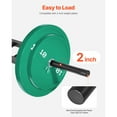 thumbnail image 4 of KFFKFF Multi-Grip Barbell, 2-inch Swiss Bar with 3 Grip Positions, 550 LBS Capacity Heavy Duty Training Equipment, Includes 2 Collars and Knurled Handles, Ideal for Home Gym Workouts, 4 of 9