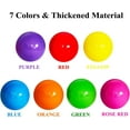 100PCS Kids Ball Colorful Fun Plastic Ball Pit Balls for Babies Kids