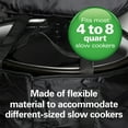 Hamilton Beach 8 qt. Black Plastic Insulated Slow Cooker Bag