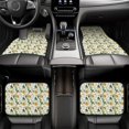 thumbnail image 6 of Uemuo Car Floor Mats - Watercolor Bright Sunflowers Pattern Carpet Floor Mats for Cars, Auto Accessories Front & Rear Car Floor Foot Mat Sets of 4 Pieces, 6 of 6