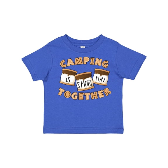 Inktastic Camping is S'more Fun Together-s'mores Boys or Girls Toddler T-Shirt