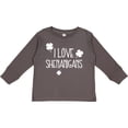 thumbnail image 3 of Inktastic I Love Shenanigans Boys or Girls Long Sleeve Toddler T-Shirt, 3 of 5