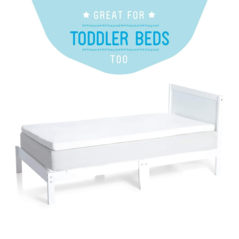 Milliard 2" Ventilated Memory Foam Crib and Toddler Mattress Topper
