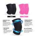 thumbnail image 3 of par de rodilleras de compresión: las mejores rodilleras para hombres y mujeres: rodilleras de soporte para correr, hacer ejercicio, levantamiento de pesas y actividades deportivas diarias, 3 of 5