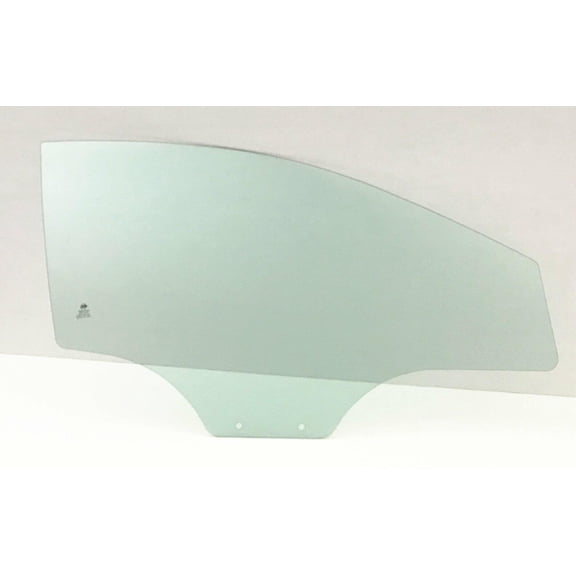 Passenger Right Side Front Door Window Door Glass Compatible with Hyundai Accent 2012-2017 Models