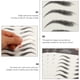 thumbnail image 5 of FELTECHELECTR 4 hojas de pegatinas para cejas postizas, tatuajes temporales para cejas a prueba de agua, 5 of 6