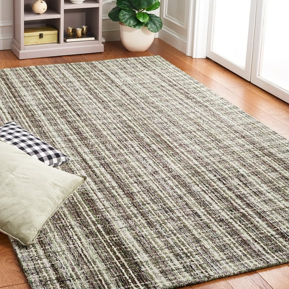 SAFAVIEH Abstract Winton Trellis Area Rug, Brown/Green, 5' x 8'