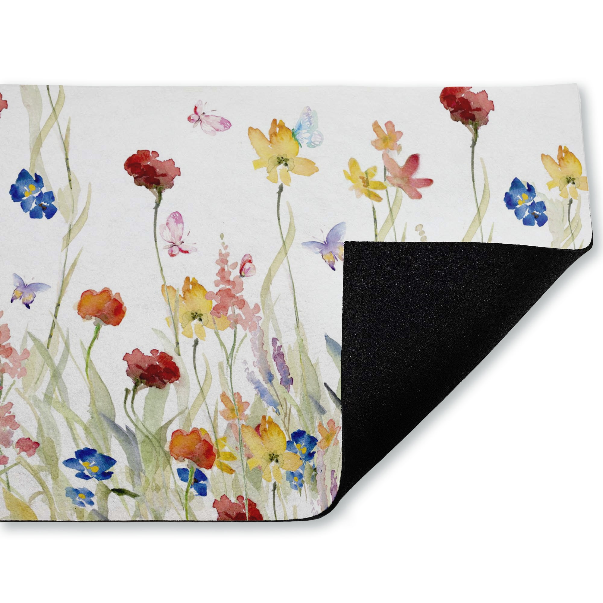 Stupell Industries Amongst The Flowers Printed Outdoor Door Floor Mat, design by Lanie Loreth