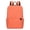 Orange, variant on Stylago Mini Womens Backpack with Side Pockets Small Ladies Casual Daypack Lightweight Shopping Travel Schoolbags for College Black