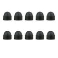 thumbnail image 1 of ZheElen 10 Pieces Bolts Nut Protection Caps Wheel Dust-proof Sleeve Exposed Hexagon Anti-Rust Auto Bolts Hardware Cover Black/12x18cm 1Set, 1 of 6