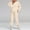 Khaki, variant on Sweatsuits Women 2 Piece Outfit Crewneck Long Sleeve Solid Pullover Sweatshirt Elastic Waist Drawstring Sweatpants Sets with Pockets Regular Fit Fall Winter Workout Tracksuit,Dark Gray