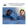 thumbnail image 4 of Sleeping Mask 2 Pack, Warm, Cool Double-Sided Use of Sleep Mask, Super Soft Blindfold with Adjustable Strap, Block Out Light, Comfort Sleep Eye Mask for Travel Meditation Nap, 4 of 5