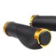 thumbnail image 4 of Soidarity 1 par de empuñaduras de manillar de bicicleta de montaña de 13cm, empuñaduras de goma antideslizantes para bicicleta, bloqueo de bicicleta Ciclismo amarillo Soidarity CP0500-02, 4 of 6