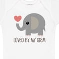 thumbnail image 4 of Inktastic Loved by My Gram Grandchild Boys or Girls Baby Bodysuit, 4 of 5