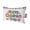 LightBLue, variant on Children's Day Outdoor Pillows for Chaise Lounge Chair Waterproof Lumbar Pillows with Insert&Adjustable Strap Beach Headrest Pillow Cartoon Colorful Polka Dot Flowers Leaf Plaid Pool Pillow 11"x16"