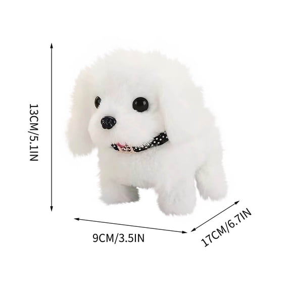 Generic My Realistic Robot Puppy Dog Toy Cute Soft Mini Robot Puppy For Kids Gifts