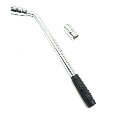 

Wheel Torque Wrench Set Extendable Wheel Lugs Wrench with 2 Double Ended Sockets Wrench Brace Applicable Car Van Truck