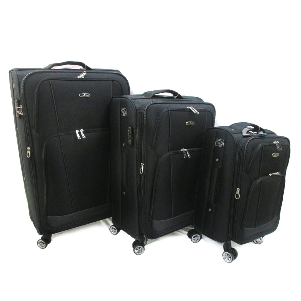 3 Piece Spinner Suitcase Travel Bag Set Carry On Luggage Sizes 20 25 30 in Nepal at NPR 49107 Rating 4
