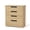 Oak, variant on Garvee Chest of Drawers with 4 Drawers, 30.3 x 15.4 x 36.1", Walnut