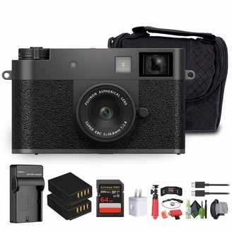 FUJIFILM X-half Black 新品未使用品 Amazon.com : Fujifilm X Half Digital Camera (Black) Bundle with